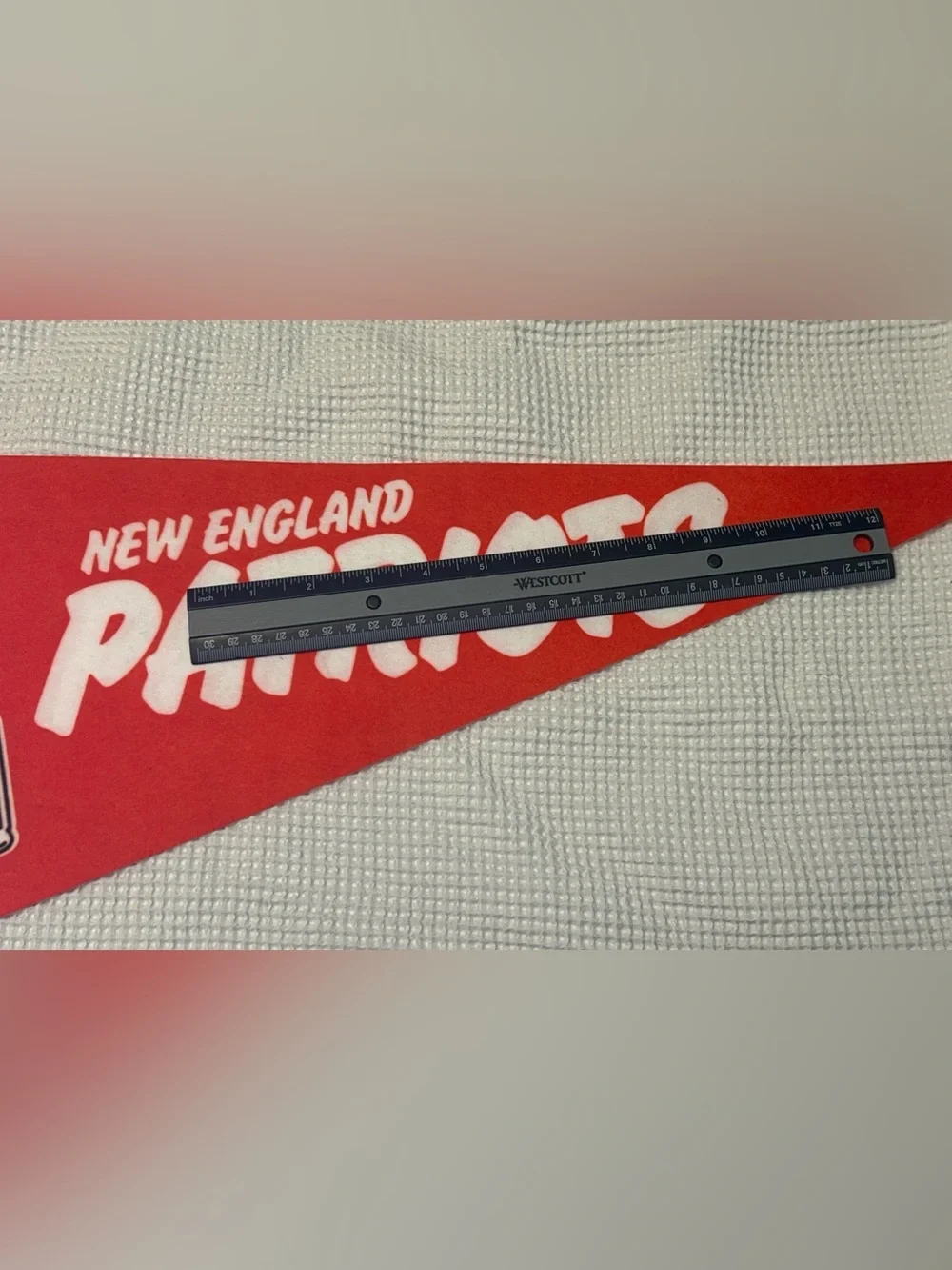 New England Patriots Vintage Pennant 1980s